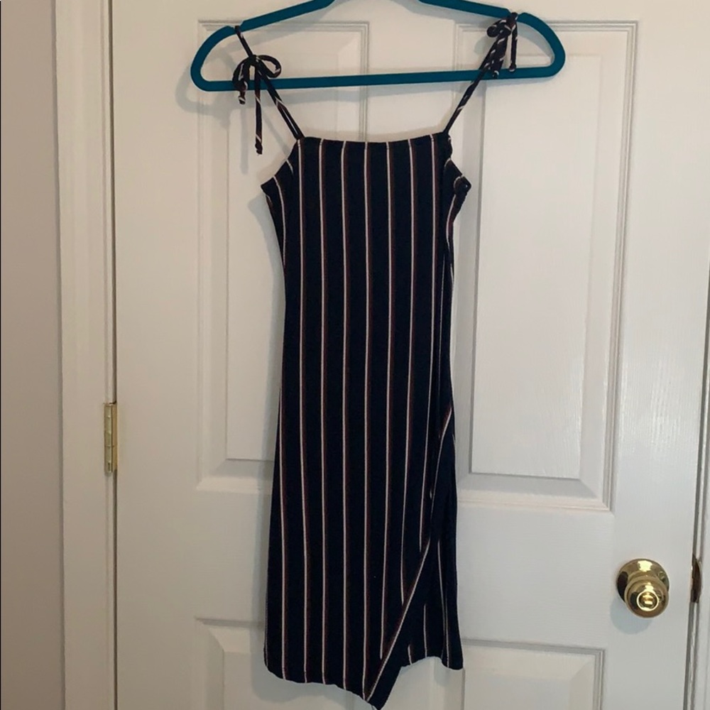Striped Bodycon Mini Dress